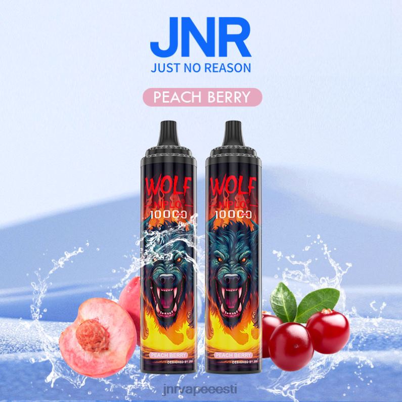 JNR Vape Nicotine Content - jnr hunt niplo virsiku marja HLN2X350