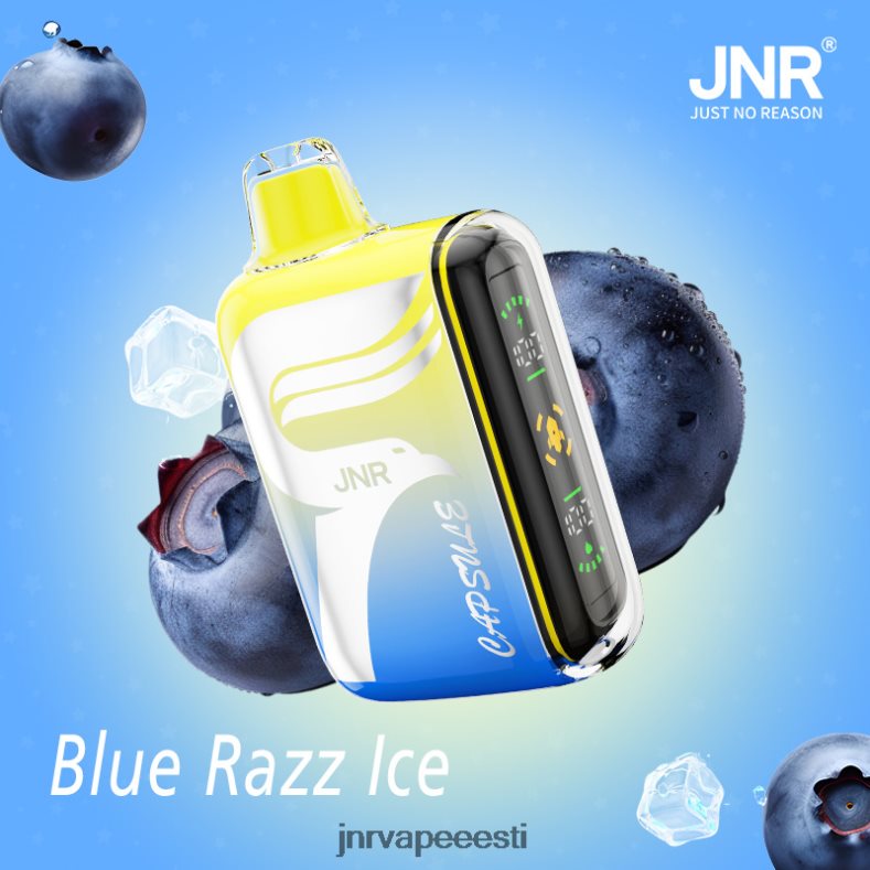 JNR Vape Flavours - JNR kapsel sinine-razz-jää AD0R457