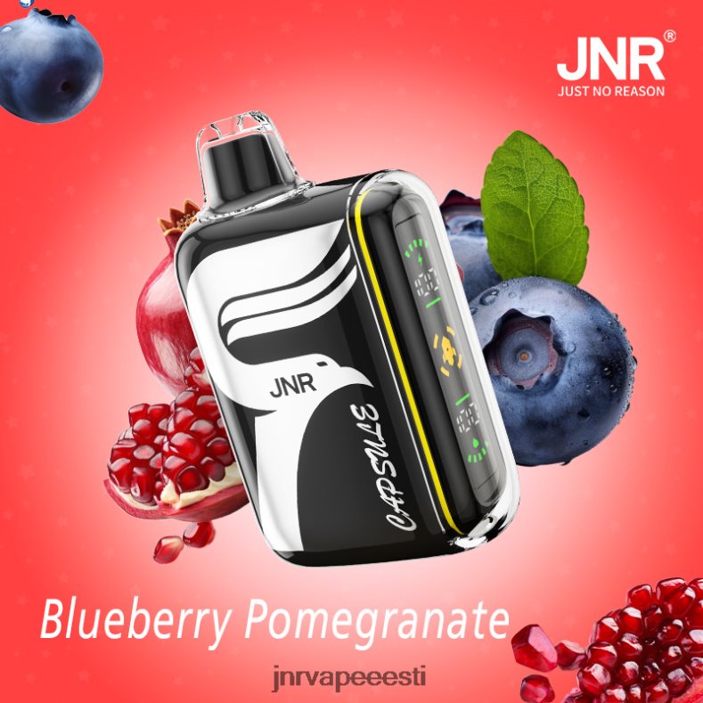 JNR Vape Nicotine Content - JNR kapsel mustikas-granaatõun AD0R459