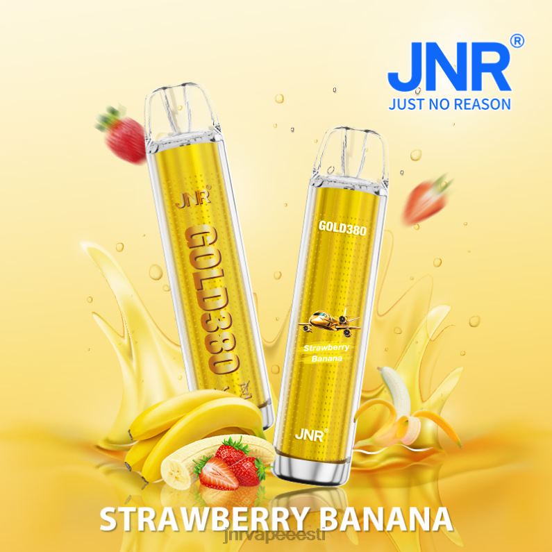 JNR Vapes Website - jnr kuld380 maasika banaan HLN2X47