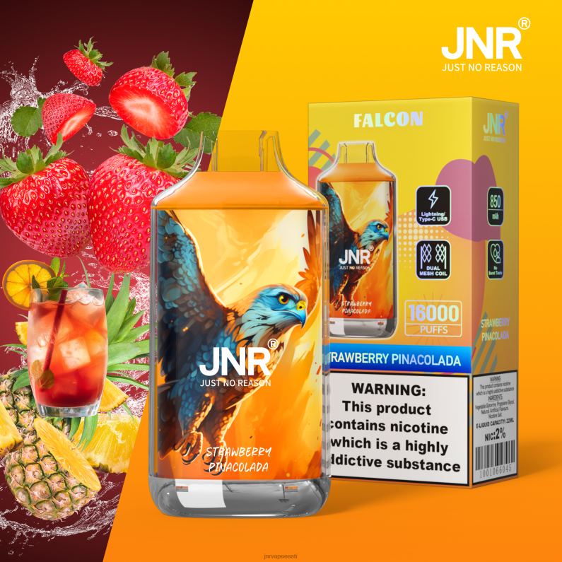 JNR Vape Flavours - jnr pistrik maasika pinacolada ilma puuviljadeta HLN2X228